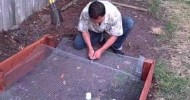 Part 5 of 7 How to Build a Raised Bed Garden: Sides, Gophers Protection, Sheet Mulch and Filling