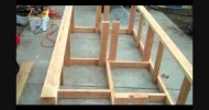 Building a Raised Bed / Rabbit Hutch Part 1