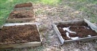 Off Grid TV And Making My No Till Raised Bed Garden