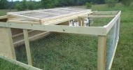 Mobile pastured poultry pen