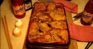 How To Make Blueberry Bread Pudding / easy soul food recipe