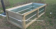 Building a Metal Raised Bed for the Vegetable Garden Video.wmv