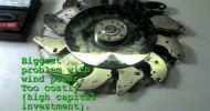 Home built electricity magnet generator alternator turbine hard drives