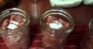 Canning Meat (Raw Pack method)