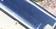 DIY Homemade Batch Solar Water Heater