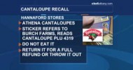 Athena Cantaloupes recalled