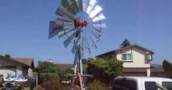 Aermotor Windmill Generating Electricity