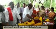 Organic Farming Scientist Nammalvar Buried Near Karur