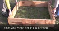 How to Build a Raised Vegetable Garden Bed