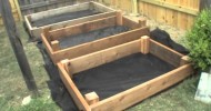 How To Build Raised Bed Box For a Garden