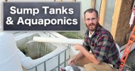 Using Sump Tanks with Aquaponics & Hydroponics