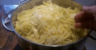 German Sauerkraut Canning