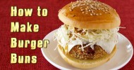 How to Make Hamburger Buns (Step-by-Step Basic Bread Recipe for Beginners) バーガーバンズの作り方 (パン作りの基本 レシピ)