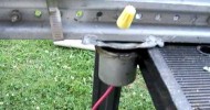 DIY treadmill motor wind generator