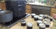 Home canning Red Wine Jelly