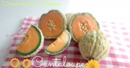 how to make a polymer clay cantaloupe