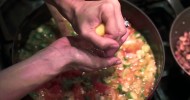 Preparing and Canning Garden Vegetable Soup