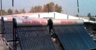 how to install solar water heater