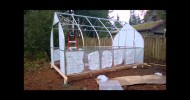 Aquaponics Greenhouse and Growbed Build